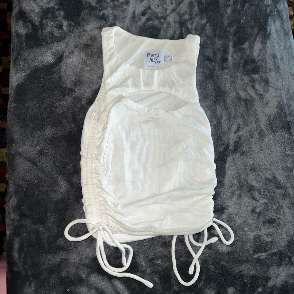 Princess Polly Lynlee Top in White Size 0 - Picture 10 of 16
